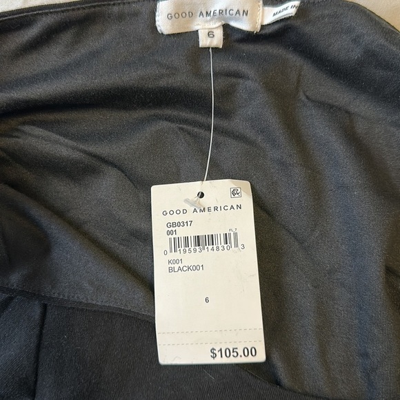 Good American Touch Ring Black Bodysuit Sz3X - Picture 6 of 11